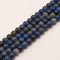 Natural Blue Dumortierite Smooth Round Beads Size 6mm 8mm 10mm 15.5" Strand