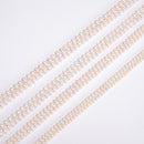 White Fresh Water Pearl Off Round Beads Size 3.5-4mm 4-4.5mm 5-5.5mm 15.5'' Strd