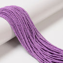 Natural Phosphosiderite Faceted Rondelle Beads Size 1.5x2mm 15.5'' Strand