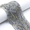Natural Labradorite Faceted Rondelle Beads Size 3x4mm 15.5" Strand