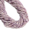 Natural Light Lepidolite Cylinder Tube Beads Size 4x4mm 15.5" Strand