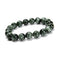 Grade AAA Seraphinite Smooth Round Beaded Bracelet Size 10mm 7.5'' Length