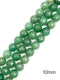 Natural Green Aventurine Faceted Round Beads Size 6mm to 20mm 15.5'' Strand