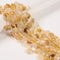 Golden Healer Quartz Faceted Trapezoid Shape Beads 10x12mm-12x15mm 15.5'' Strand