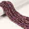 Natural Ruby Faceted Round Beads Size 3.5-4mm 15.5'' Strand