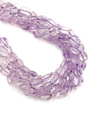 Natural Light Amethyst Smooth Rectangle Cube Beads Approx. 7x9mm 15.5" Strand