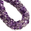 Grade AA Amethyst Irregular Rectangle Cube Beads Size 7-9mm 9-10mm 15.5'' Strand