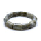 Labradorite Double Drill Elastic Bracelet Bead Size 13x18mm 7.5'' Length