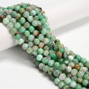 Grade A Natural Chrysoprase Smooth Round Beads Size 6mm 8mm 15.5'' Strand