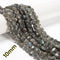 Natural Dark Gray Labradorite Heart Shape Beads Size 8mm 10mm 15.5'' Strand