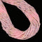 Gradient Natural Morganite Faceted Rondelle Beads Size 2x3mm 15.5'' Strand