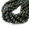 Natural Seraphinite Smooth Round Beads Size 6mm 8mm 10mm 15.5'' Strand