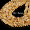 Citrine Center Drill Irregular Pebble Nugget Chips Beads 7-8mm 10-12mm 16'' Strd