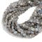 Natural Light Gray Labradorite Heart Shape Beads Size 8mm 10mm 15.5'' Strand