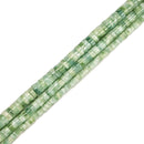 Iridescent Yellow Green Moonstone Heishi Disc Beads 2x4mm 3x6mm 3x8mm 15.5''Strd