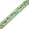 Iridescent Yellow Green Moonstone Heishi Disc Beads 2x4mm 3x6mm 3x8mm 15.5''Strd