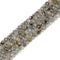 Natural Labradorite Faceted Cube Beads Size 4-5mm 15.5'' Strand