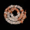 Sunstone & White Rainbow Moonstone Pebble Nugget Chips Beads 10-12mm 15.5'' Strd
