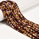 Natural Mookaite Faceted Cube Beads Size 2mm 3mm 15.5" Strand