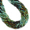 Gradient Natural Genuine Turquoise Smooth Round Beads Size 2.5mm 15.5" Strand