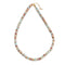 Aqua Terra Jasper Rondelle 2x6mm Beaded Necklace 17''-18.5" Length Adjustable