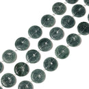 Natural Jadeite Jade Hand Carved Donut Strand Size 27mm Sold by 12 Pieces