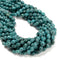 African Turquoise Color Jasper Pebble Nugget Beads Size 6mm x 8-9mm 15.5''Strand