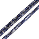 Natural Sodalite Heishi Disc Beads Size 1.5x4mm 1.5x6mm 15" Strand