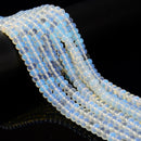 Opalite Smooth Rondelle Beads Size 5x8mm 15.5'' Strand