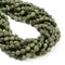 Peridot Color Jasper Pebble Nugget Beads Size 6mm x 8-9mm 15.5'' Strand