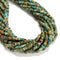 Natural Genuine Turquoise Irregular Heishi Disc Beads 1.5x4mm-2x6mm 15.5''Strand