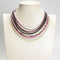 2-3mm Faceted Dainty Beaded Choker Necklace 16''+2'' Extension Chain 2pcs/Bag