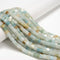 Multi-Color Amazonite Smooth Cube Beads Size 6mm 15.5'' Strand