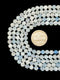 Natural Aquamarine Faceted Round Beads Size 5.5mm 15.5" Strand