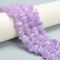 Natural Lavender Jade Pebble Nugget Chips Beads Size 3-5 x 8-10mm 15.5'' Strand
