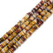 Mookaite Center Drill Pebble Nugget Slice Beads Size 3-5mm x 9-12mm 15.5'' Strd