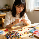 Mix Colorful Crystal Glass Various Shapes Loose Beads Sold by 3oz & 8oz Per Bag