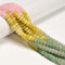 08-Multi-color Gemstone Smooth Rondelle Beads Size 5x8mm 15.5'' Strand