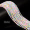 Multi-color MOP Shell Smooth Round Beads Size 3mm 4mm 15.5'' Strand