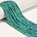 Natural Blue Green Turquoise Smooth Round Beads Size 2mm 2.5mm 16" Strand