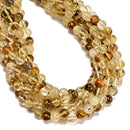 Fire Quartz Smooth Round Beads Size 6mm 8mm 15.5" Strand