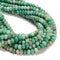 Natural Chrysoprase Faceted Rondelle Beads Size 5x8mm 15.5'' Strand