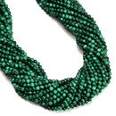 Natural Malachite Smooth Round Beads Size 2mm 3mm 15.5" Strand