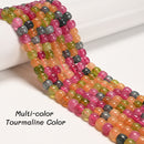 03 Mixed Colors Dyed Jade Smooth Rondelle Wheel Beads Size 7x8mm 15" Strand