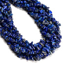 Lapis Nugget Irregular Nugget Chips Beads 7-8mm 34" Strand