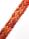 Natural Carnelian Smooth Rice Shape Beads Approx. 8x12mm 15.5" Strand