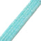 Iridescent Aqua Blue MOP Shell Heishi Disc Beads Size 2x4mm 2x8mm 15.5'' Strand