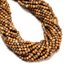 Natural Picture Jasper Faceted Round Beads Size 2mm 3mm 4mm 15.5" Strand