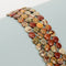Natural Red Creek Jasper Smooth Coin Beads Size 12mm 15.5'' Strand