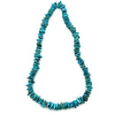 Grade AA Natural Dark Blue Turquoise Chips Beads Size 9-10mm 15.5'' Strand